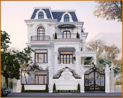 Mẫu biệt thự tân cổ điển sang trọng tại Bắc Ninh