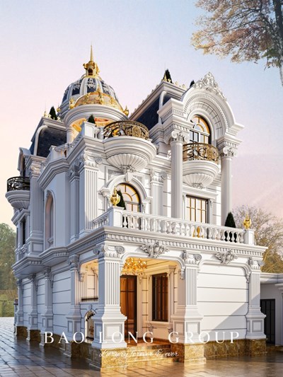Mẫu biệt thự cổ điển