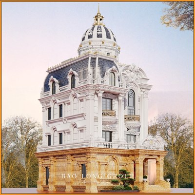 Mẫu biệt thự lâu đài cổ điển