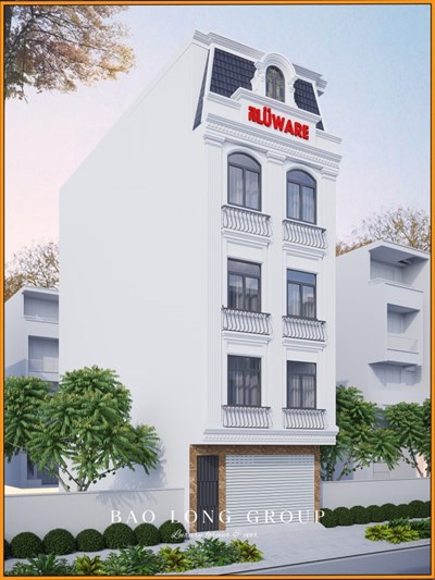 Mẫu nhà phố hiện đại kết hợp kinh doanh