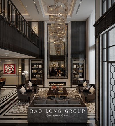 Thi công nội thất nhà phố phong cách sang trọng, hiện đại