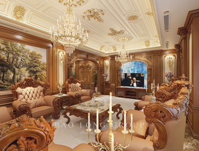 Mẫu thiết kế nội thất tân cổ điển