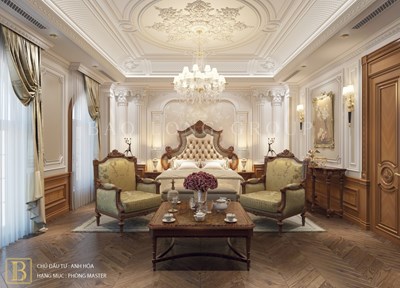 Thiết kế nội thất biệt thự phong cách tân cổ điển