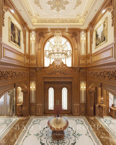 Thiết kế nội thất gỗ cổ điển