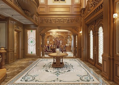 Thiết kế nội thất gỗ cổ điển
