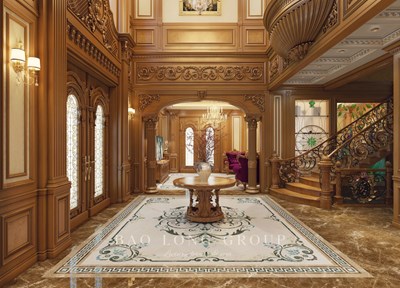 Thiết kế nội thất gỗ cổ điển