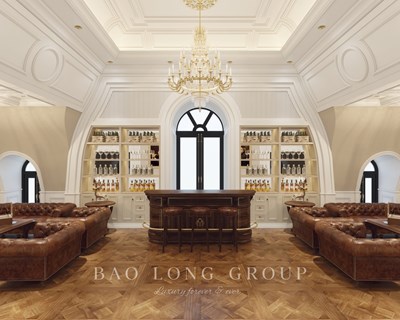 Thi công nội thất biệt thự tân cổ điển