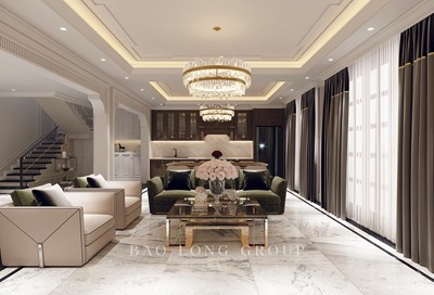 Mẫu thiết kế nội thất nhà phố