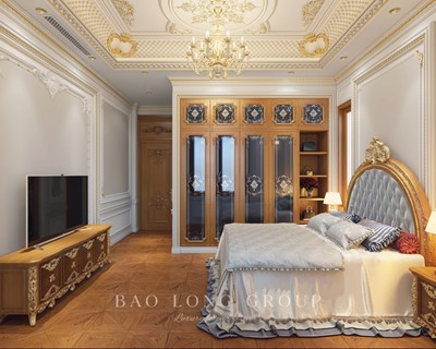 Thi công nội thất biệt thự tân cổ điển