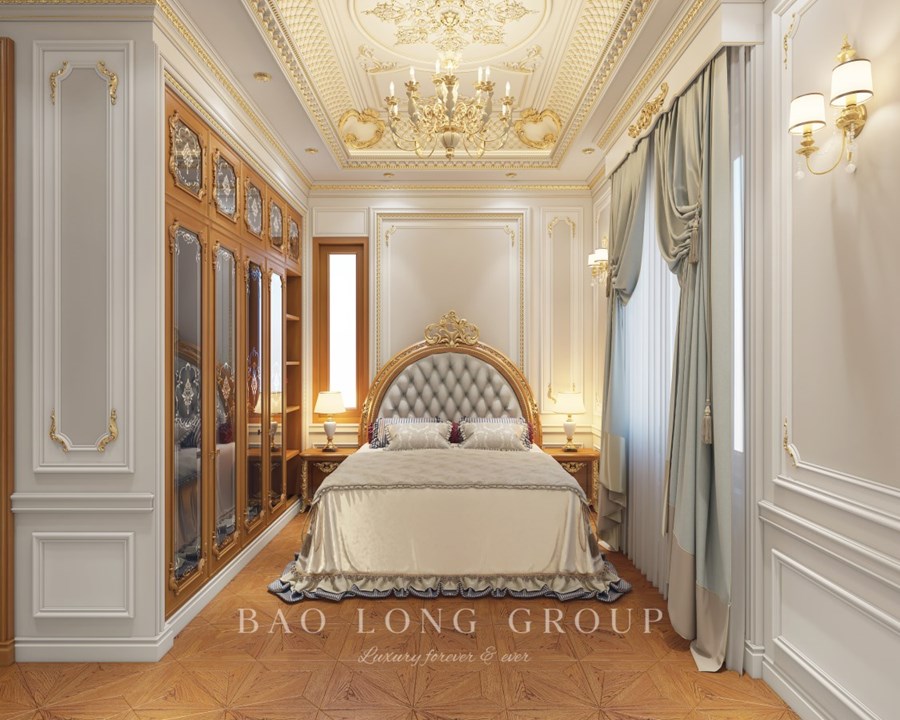 Thi công nội thất biệt thự tân cổ điển