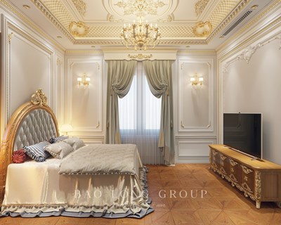 Thi công nội thất biệt thự tân cổ điển