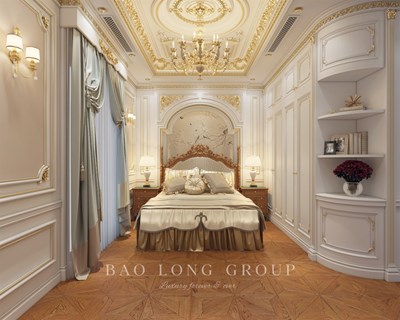 Thi công nội thất biệt thự tân cổ điển