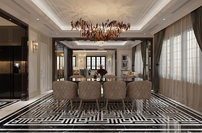 Thiết kế nội thất biệt thự hiện đại sang trọng