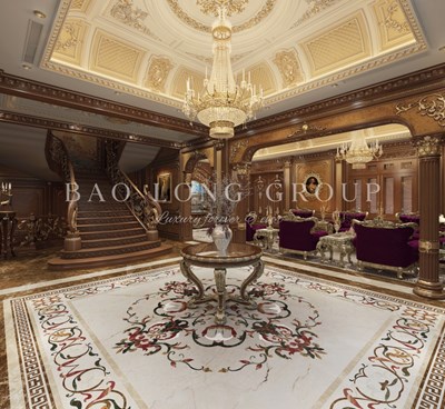 Thiết kế nội thất tân cổ điển sang trọng