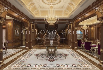 Thiết kế nội thất tân cổ điển sang trọng