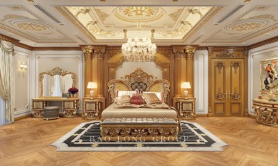 Thiết kế nội thất biệt thự 4 tầng