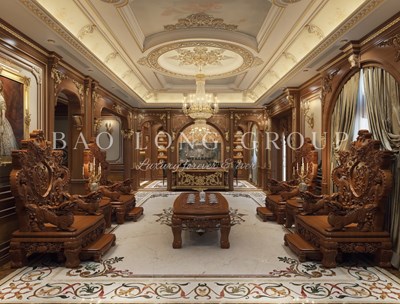 Mẫu thiết kế biệt thự tân cổ điển sang trọng