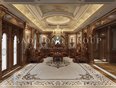 Mẫu thiết kế biệt thự tân cổ điển sang trọng