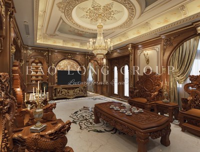 Mẫu thiết kế biệt thự tân cổ điển sang trọng