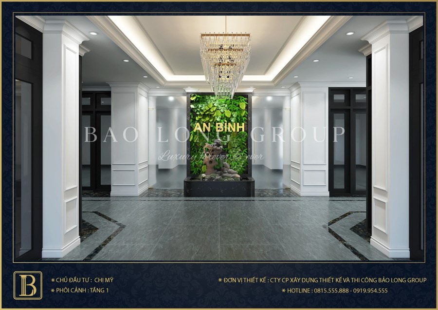 Mẫu thiết kế nội thất nhà ở kết hợp kinh doanh phong cách hiện đại