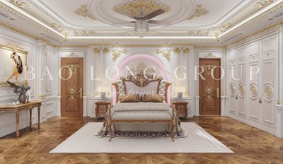 Mẫu nội thất biệt thự tân cổ điển