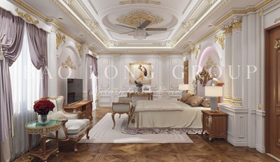 Mẫu nội thất biệt thự tân cổ điển