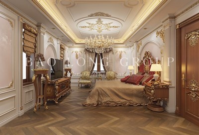 Mẫu nội thất biệt thự tân cổ điển