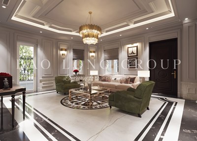 Nội thất biệt thự phong cách hiện đại