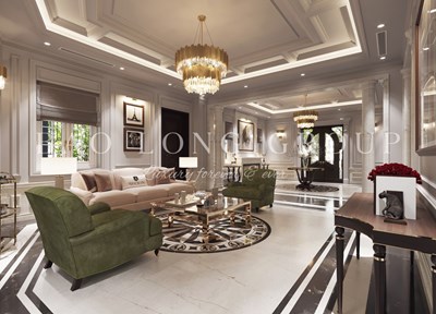 Nội thất biệt thự phong cách hiện đại