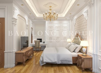 Các mẫu nội thất phòng ngủ phong cách tân cổ điển