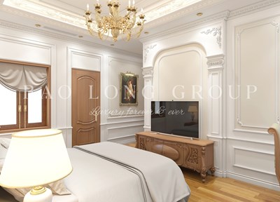 Các mẫu nội thất phòng ngủ phong cách tân cổ điển