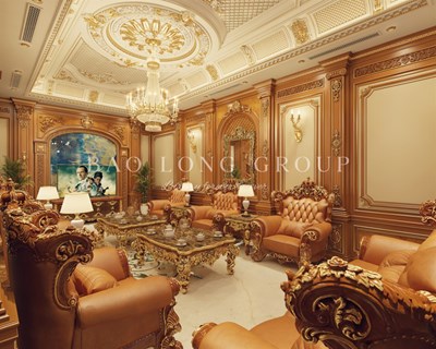 Mẫu thiết kế nội thất biệt thự tân cổ điển