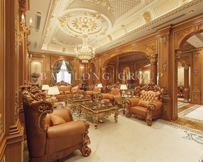 Mẫu thiết kế nội thất biệt thự tân cổ điển
