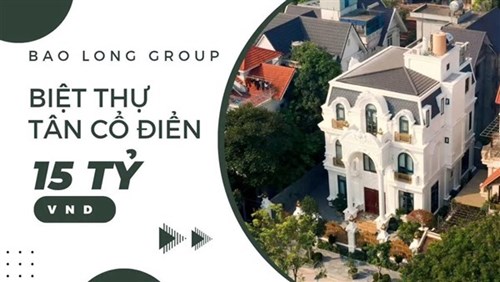 BIỆT THỰ TÂN CỔ ĐIỂN TẠI HÀ NỘI
